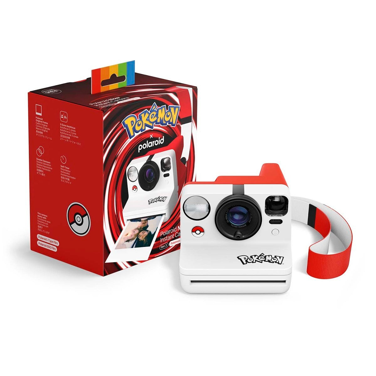 [Pre Orden] Pokémon × Polaroid: Polaroid Now Instant Camera Generation 3—Pokémon Edition