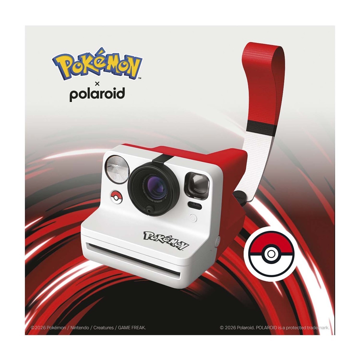 [Pre Orden] Pokémon × Polaroid: Polaroid Now Instant Camera Generation 3—Pokémon Edition
