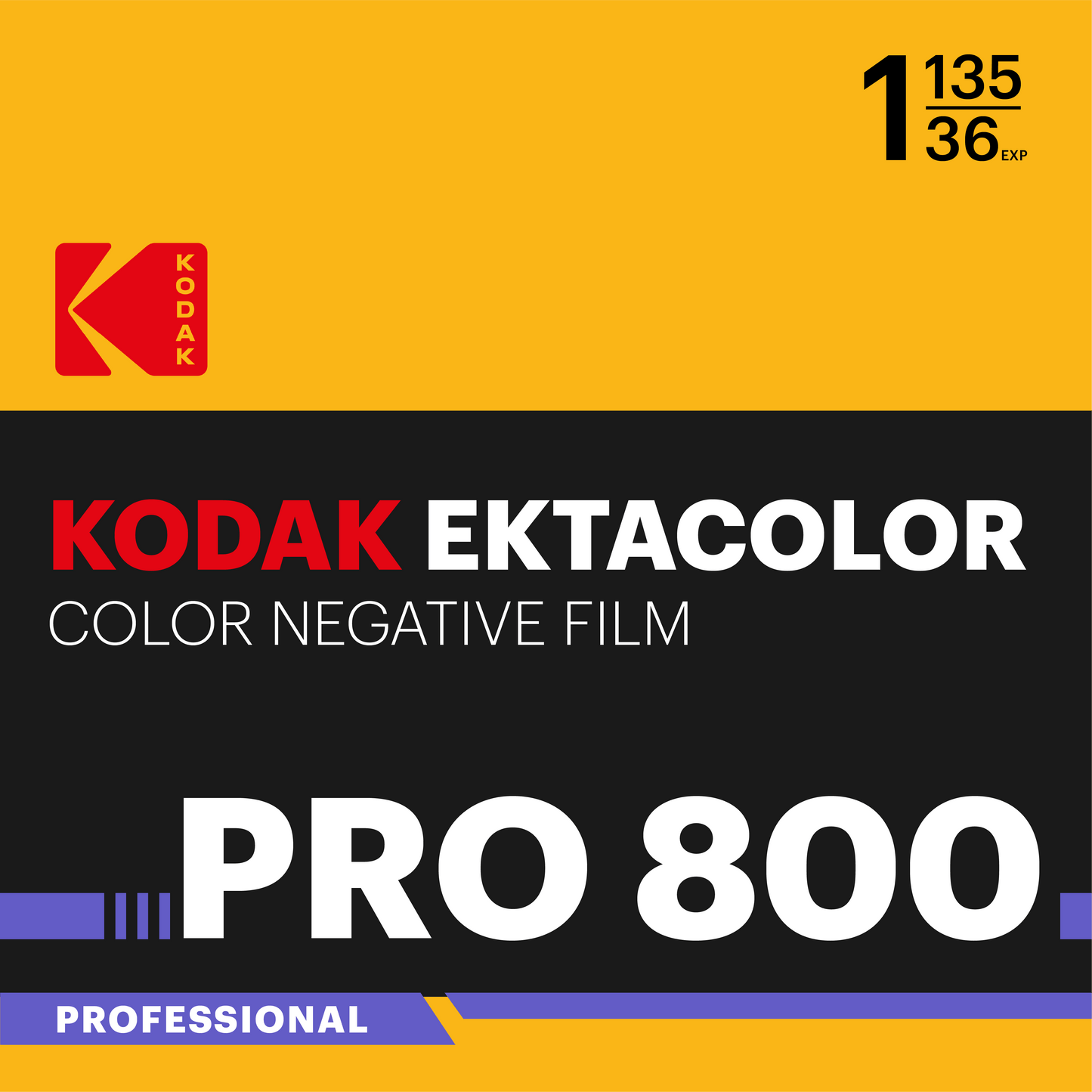 EKTACOLOR PRO 800 | 35mm | 36 exp